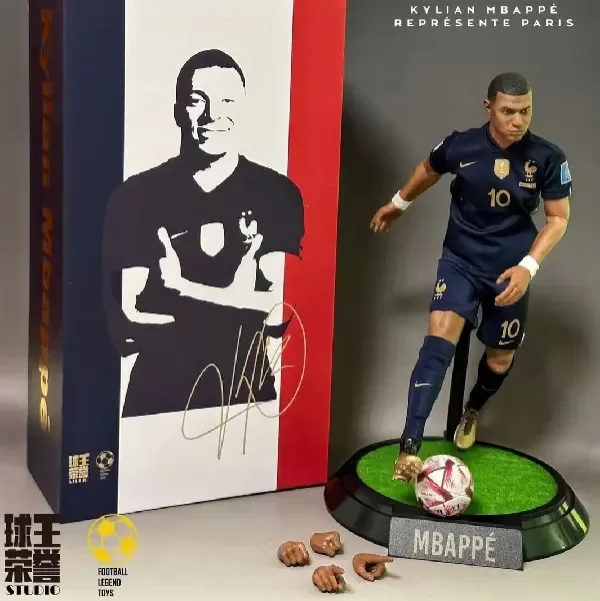 JIUYOU SPORTS姆巴佩皇家马德里2026赛季银河战舰领航者1:6限量版手办雕像